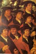 JACOBSZ, Dirck Group Portrait of the Arquebusiers of Amsterdam oil on canvas